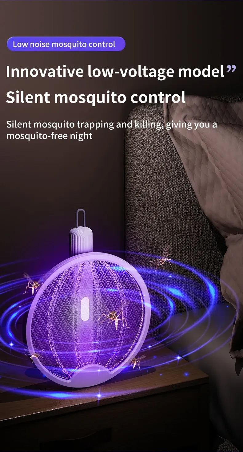 Foldable Electric Mosquito Killer with UV Light